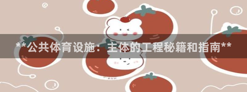 意昂体育3：**公共体育设施：主体的工程秘籍和指南*
