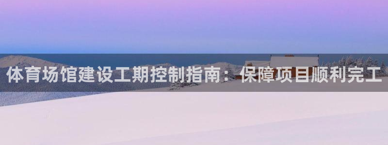 意昂体育3是干嘛的公司：体育场馆建设工期控制指南：保