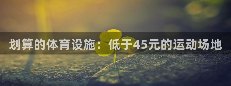 意昂3娱乐首页网站大全：划算的体育设施：低于45元的