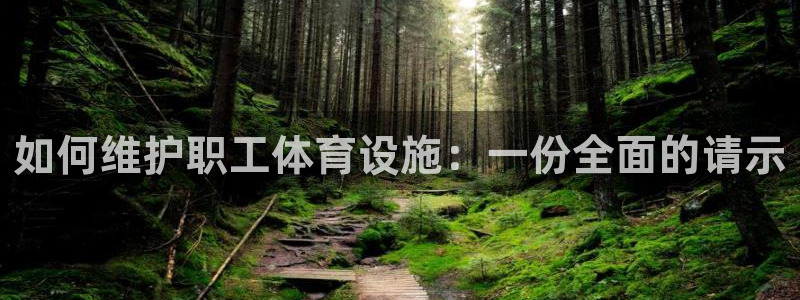 意昂3集团：如何维护职工体育设施：一份全面的请示