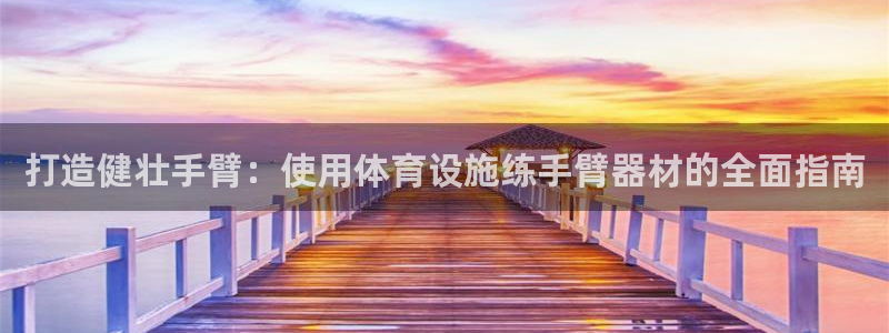 意昂体育3是干嘛的公司：打造健壮手臂：使用体育设施练