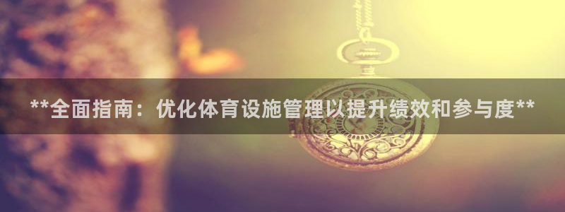 意昂体育3是干嘛的公司：**全面指南：优化体育设施管
